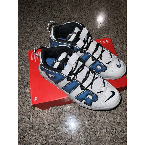 Nike Air More Uptempo '96 Industrial Blue Light Iron Ore FD5573-001 Men's - Picture 1 of 10